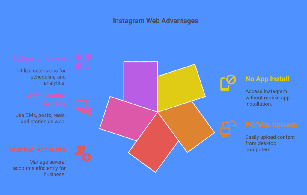 Use the Instagram Website