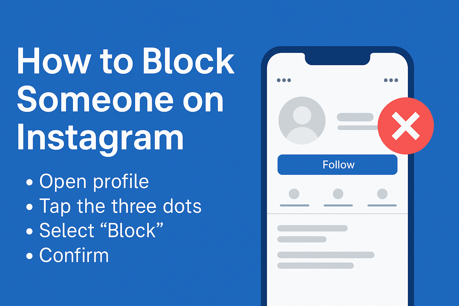 How to Block Someone on Instagram