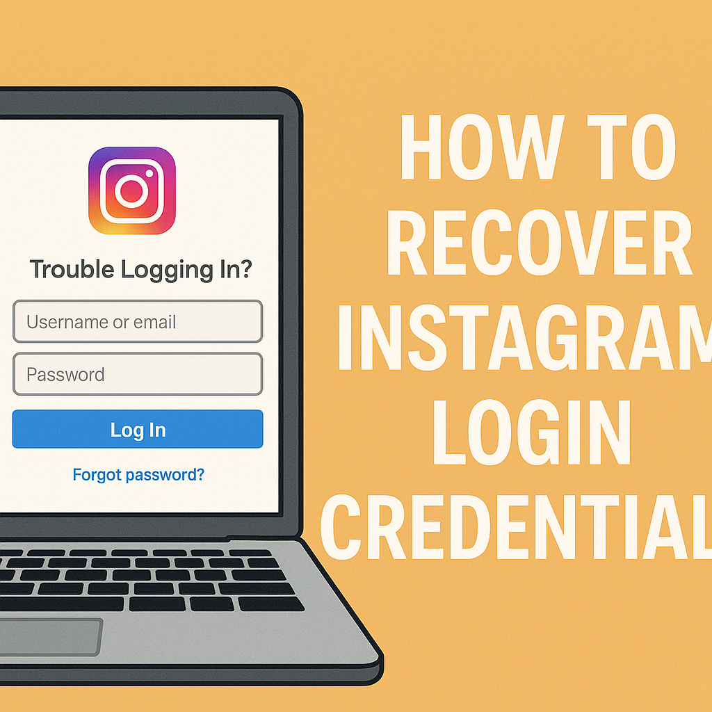 How to Recover Instagram Login Credentials